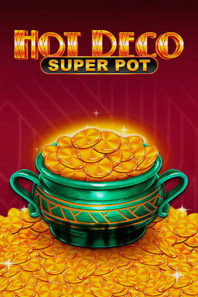 Hot Deco Super Pot slot at Casinova Casino